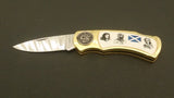 Pocket Folding Knife Stainless Steel, Collector Series Scottish Hero's - Roadshow Collectibles