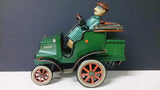 Tin Toy Convertible Vehicle Male Driver Wearing a Cap and Goggles - Roadshow Collectibles