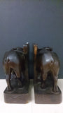 Bookends, a Pair, Wooden, Depicting Water Oxen - Roadshow Collectibles