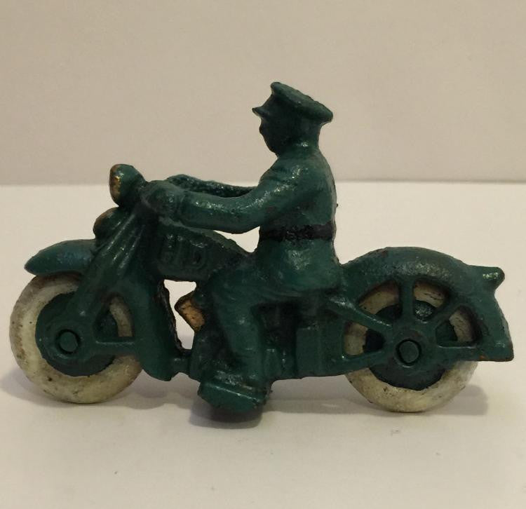 Toy Harley Davidson Police Motorcycle, Early Cast – Roadshow