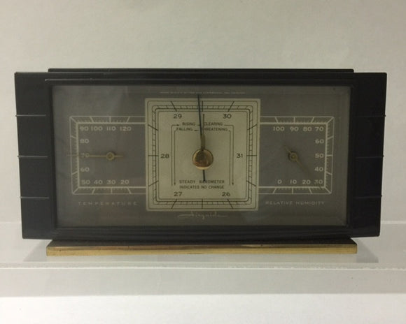 1940's Air Guide Weather Station Barometer - Roadshow Collectibles