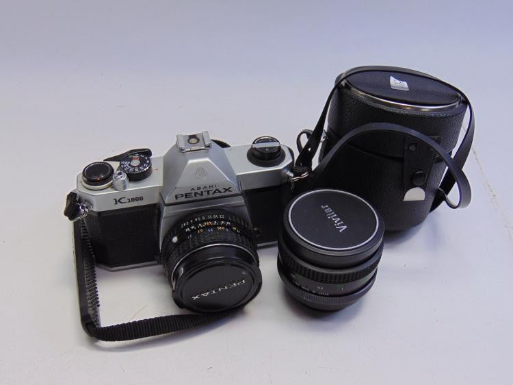 Asahi Pentax K1000 35mm Camera with 24mm Lens. – Roadshow Collectibles