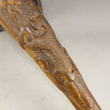 Obi-Hasami, Hand Carved Ox Horn, Stylized Scorpion Figure, Japanese - Roadshow Collectibles