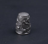 Thimble Cast In Pewter, 3 Elves, One Stitching One Nailing One Gluing - Roadshow Collectibles