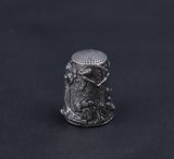 Thimble Cast In Pewter, Theme, Woman, Group Of People, Birds Fly Above - Roadshow Collectibles
