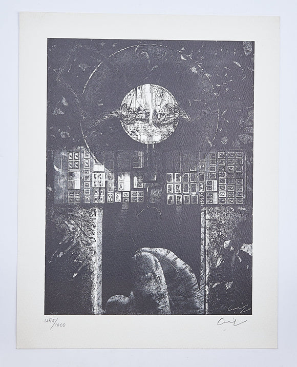 Etching By Mohammad Omer Khalil, 1978, Signed and Numbered, 285/1000 - Roadshow Collectibles