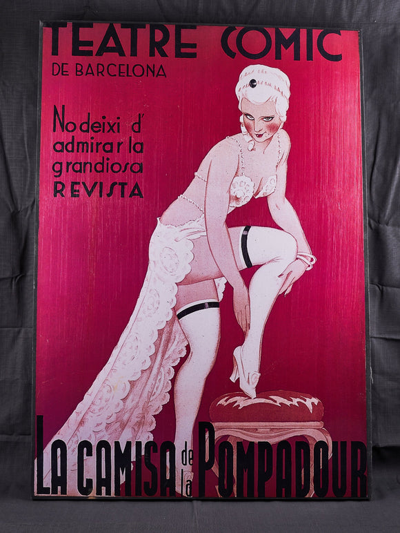 Poster, Print, Stretched Canvas 78/755 Title Teatre Comic De Barcelona - Roadshow Collectibles