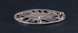 Brooch & Pendant, Sterling Silver Handcrafted Aztec Mayan Sun Calendar - Roadshow Collectibles