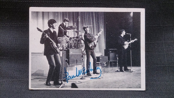 64 Beatles 3rd Series Trading Card, #121 Paul McCartney Black & White. - Roadshow Collectibles