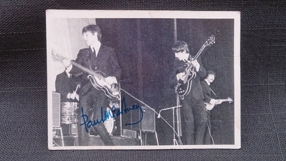 64 Beatles 3rd Series Trading Card, #127 Paul McCartney Black & White - Roadshow Collectibles