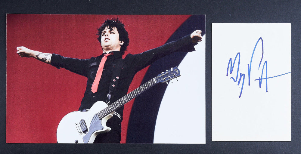 Billy Joe Armstrong, Band Green Day, Autographed Photo  display picture 1