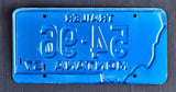 Trailer License Plate, 1967, Montana, Plate Number 54*96 - Roadshow Collectibles