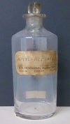 Apothecary Clear Glass Bottle Container, Used For Crude Drugs, 1869 - Roadshow Collectibles