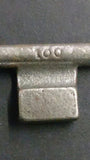 Barrel Key, Cast Iron with Inscription '100' - Roadshow Collectibles