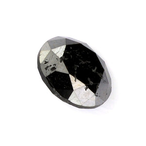 Round Cut Black Diamond Gemstone - Roadshow Collectibles