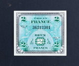 WW2, 1944 French 2 Francs Banknote, Issued By Allied Military Power. - Roadshow Collectibles