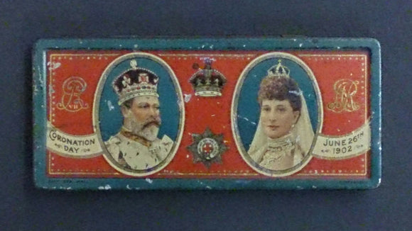 June 26th 1902 Souvenir Tin For The Coronation Of Edward VII - Roadshow Collectibles