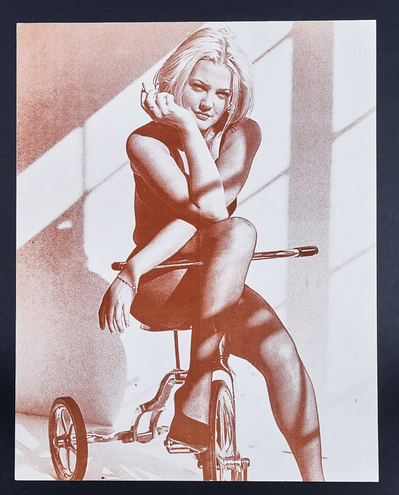 Drew Barrymore, Photo, Bares all, On a Tricycle, 11
