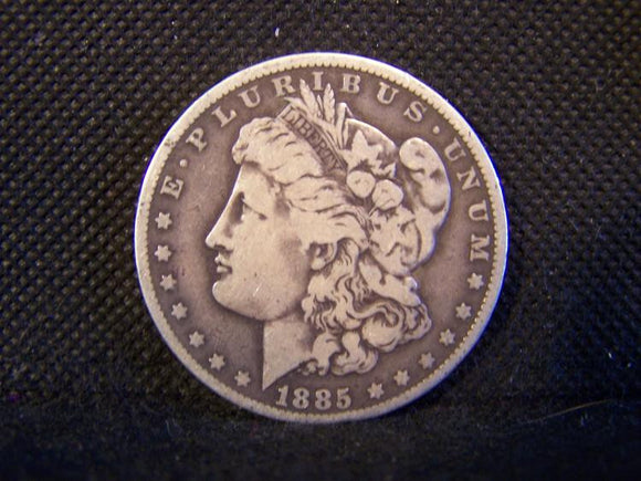 Morgan 1885 'O' Silver Dollar, Fine - Roadshow Collectibles