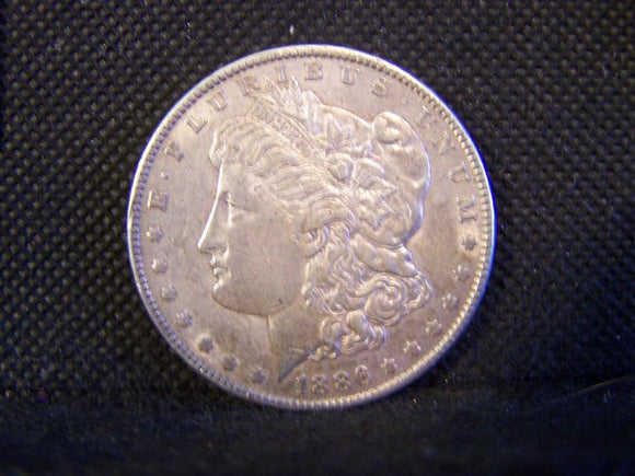 Morgan 1886 Silver Dollar, XF+ - Roadshow Collectibles