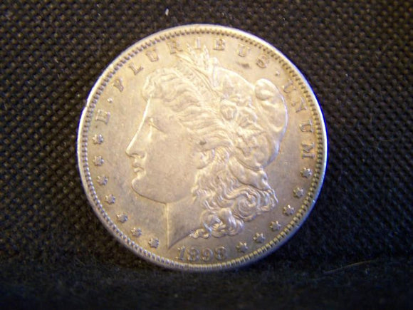 Morgan 1898 'S' Silver Dollar, XF - Roadshow Collectibles