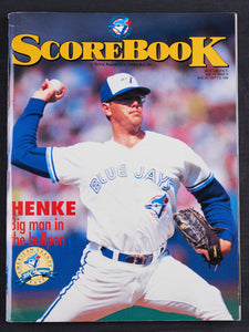 The Toronto Blue Jays, Vol 14 Issue III, Aug 23-Sept 9, 1990 Scorebook - Roadshow Collectibles