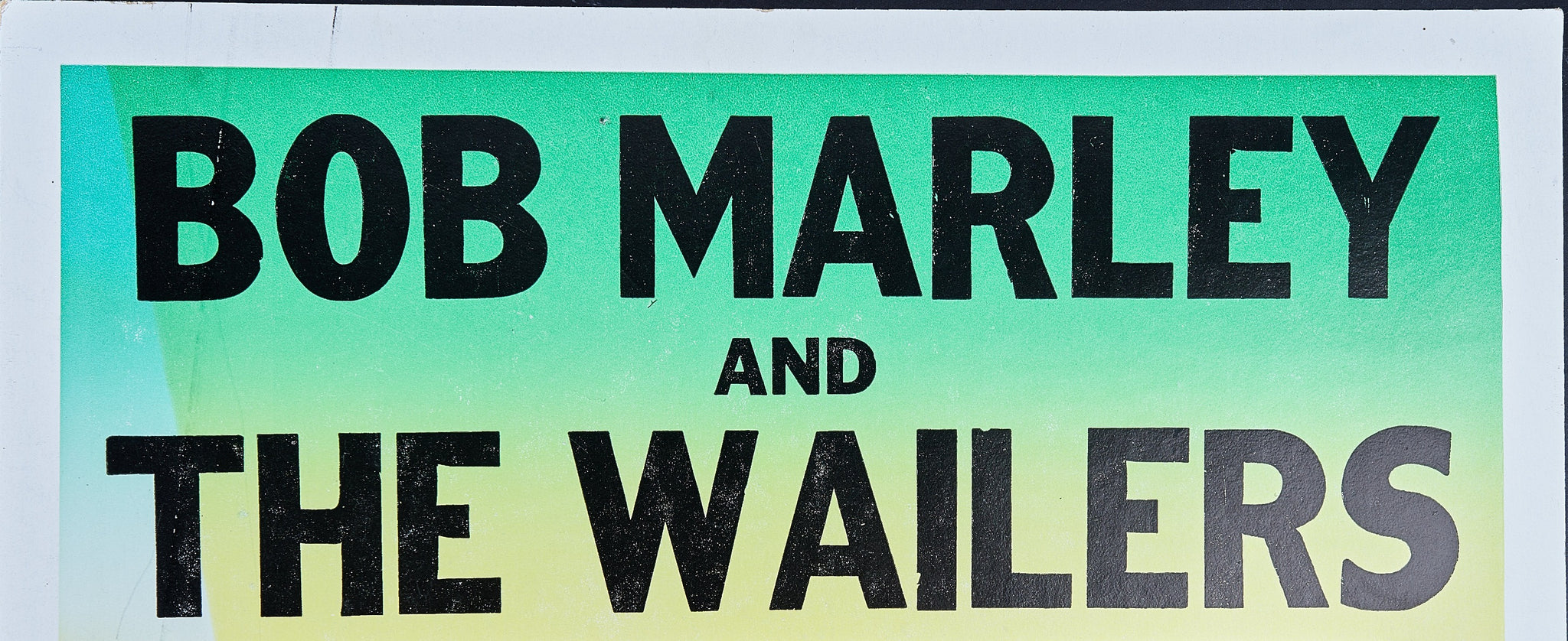 Bob Marley and The Wailers Concert Poster, New York City, Nov 22