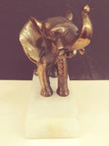 Bookends, a Pair, Brass, Elephant Stand To Place Change, Keys, Candle - Roadshow Collectibles