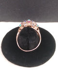 14K Gold Ring, Multi-Coloured Precious Gemstones - Roadshow Collectibles