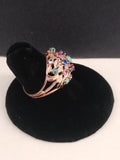 14K Gold Ring, Multi-Coloured Precious Gemstones - Roadshow Collectibles
