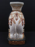 Elephant Stool, Porcelain, Signed, Hand Painted, Vietnamese - Roadshow Collectibles