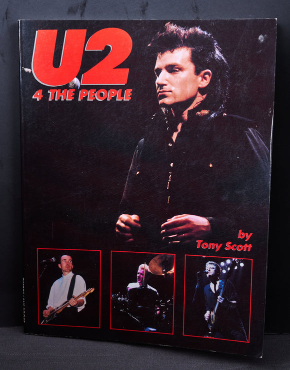 U2, 4 The People, Booklet, By Tony Scott, 64 Pages, 1985 Issue - Roadshow Collectibles