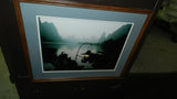 Photos, Framed and Matted, Asian Man Fishing with His Cormorant Birds - Roadshow Collectibles