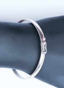 Bangle Bracelet, Sterling Silver, Lever Lock Clasp, Classic Design - Roadshow Collectibles