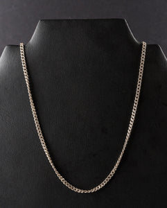 Sterling Silver Gourmette Chain Link Necklace with Lobster Claw Clasp - Roadshow Collectibles