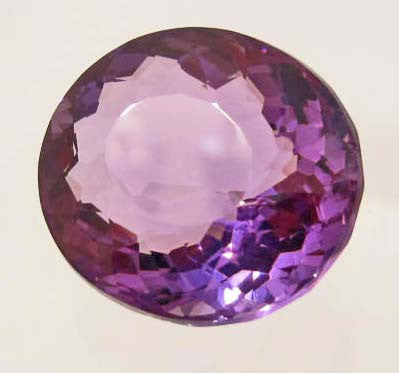 Round Cut Violet Purple Amethyst Gemstone, Brazil - Roadshow Collectibles