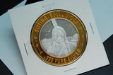 999 Silver Coin Ingot Sitting Bull Sioux United Native American Series - Roadshow Collectibles