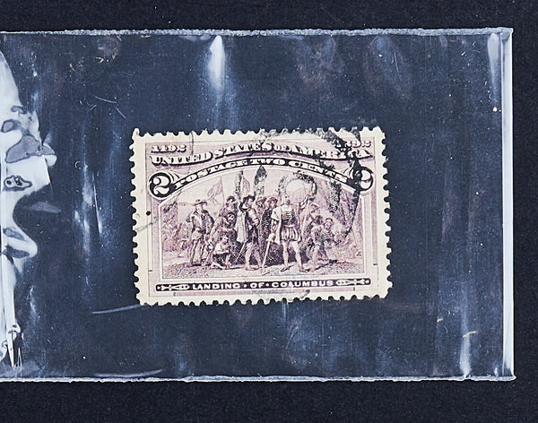 United States Of America Two Cents Postage, Landing Of Columbus