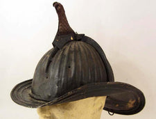 1880's Cairns Fireman's Metal Helmet with Eagle Crest - Roadshow Collectibles