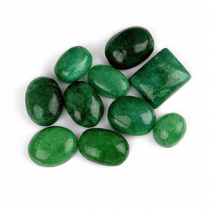 Green Beryl Gemstones, 10 Pieces, Various Shapes and Sizes, Colombia - Roadshow Collectibles