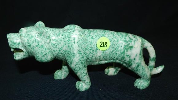 Tiger, Natural Shoushan Stone, Hand Carved, Asian - Roadshow Collectibles