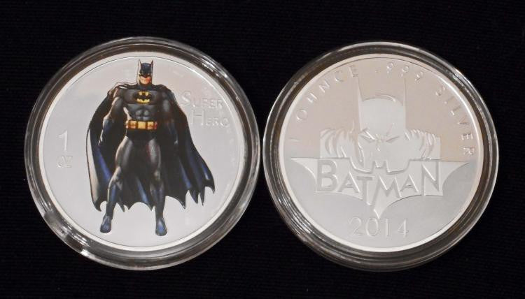 Batman Collectible 1 oz .999 Silver Clad Commemorative Coin
