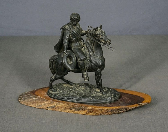 Bronze Sculpture, Male Riding a Horse, Attire Worn In The 17th-Century - Roadshow Collectibles