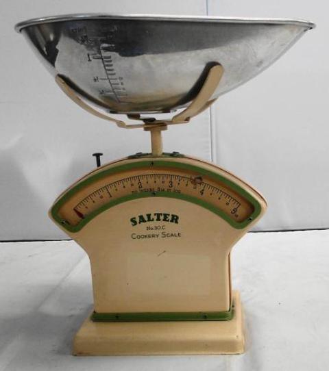 Salter No. 30C Cookery Scale, Made By Salter Housewares Ltd, 1940s