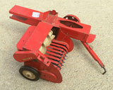Toy, Tru-Scale Hay Baler Farm Equipment, Pressed Steel, Red, U.S.A. - Roadshow Collectibles