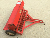 Toy Tru-Scale Farm Equipment Pressed Steel Disc Grain Seeder Red U.S.A - Roadshow Collectibles