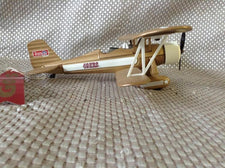 ERTL San Francisco 49ERS Coin Bank Biplane Diecast Made In Mexico 1997 - Roadshow Collectibles