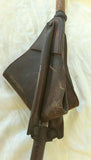 Leather Expandable Shooting Stick Seat Rest - Roadshow Collectibles
