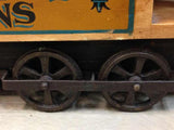 Double Decker French Trolley Car, Cast Iron and Wood - Roadshow Collectibles