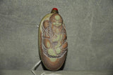 Snuff Bottle, Hard Pebble Stone, Hand Carved, Chinese - Roadshow Collectibles